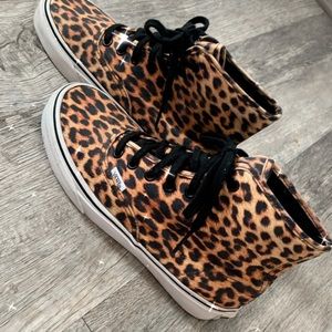 Van Cheetah Hi Top Sneakers